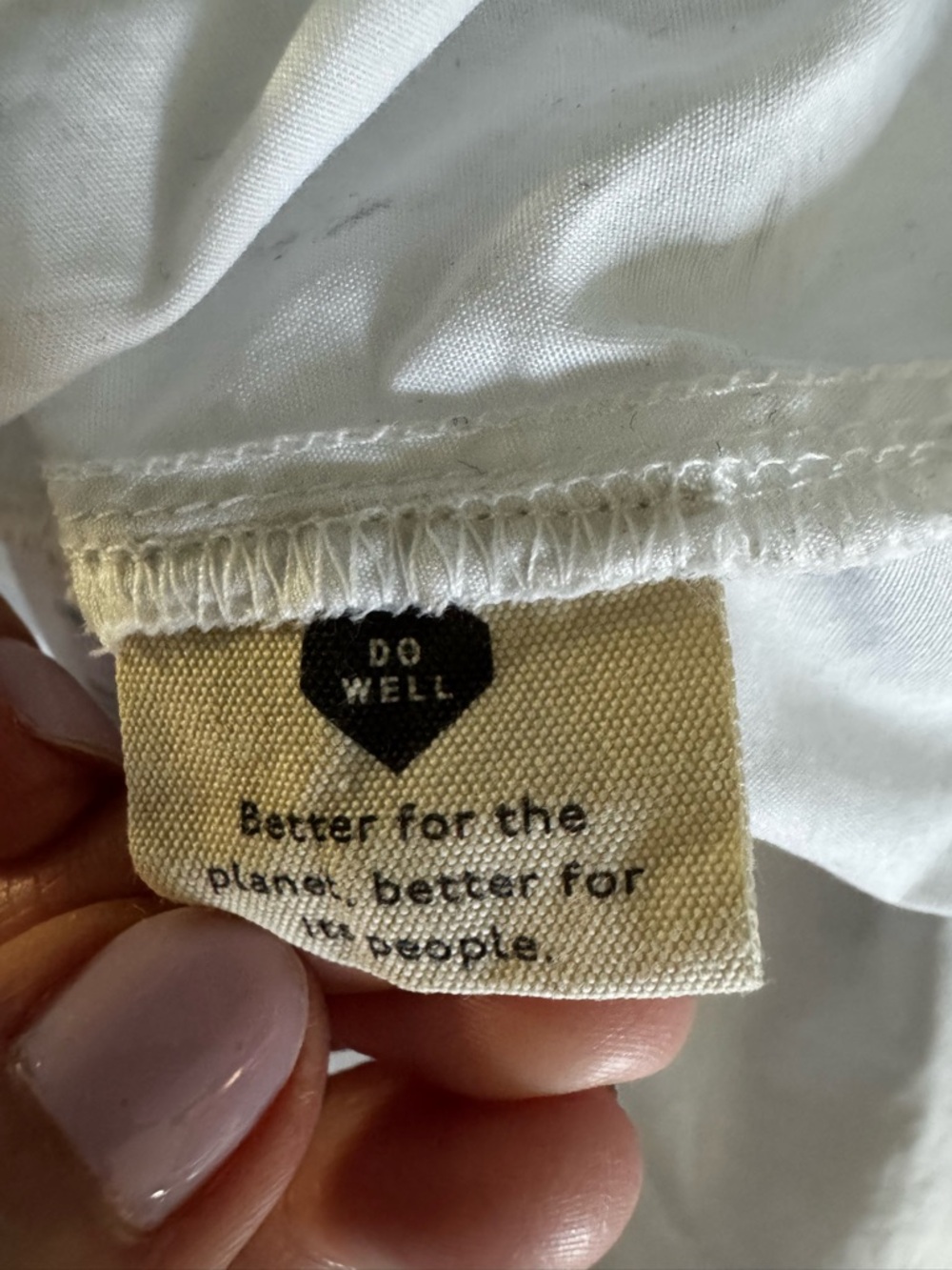 Madewell White Cotton and Knit Dress - Picture 10 of 14